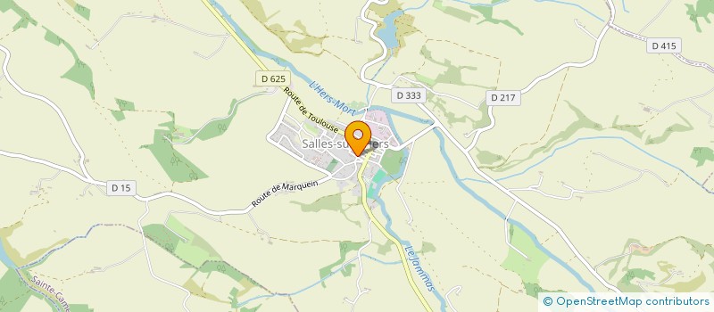 localisation de l'entreprise H 441  SALLES-SUR-L'HERS