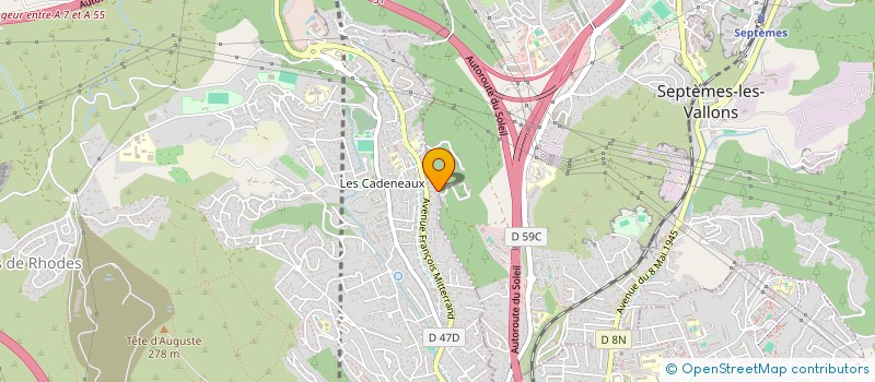 localisation de l'entreprise H à LES PENNES-MIRABEAU