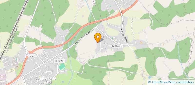localisation de l'entreprise H  SAINT-VINCENT-DE-PAUL