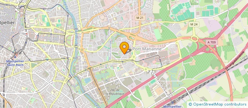 localisation de l'entreprise H&A à MONTPELLIER