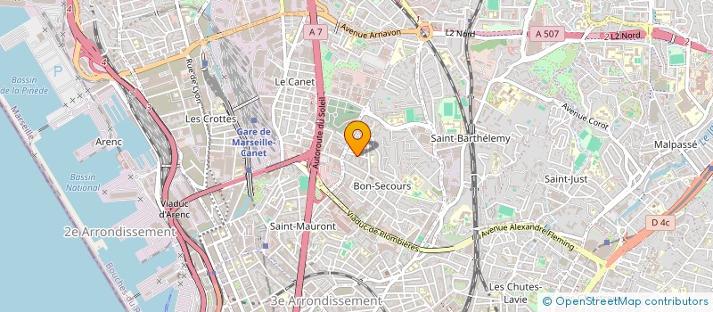 localisation de l'entreprise H&A à MARSEILLE