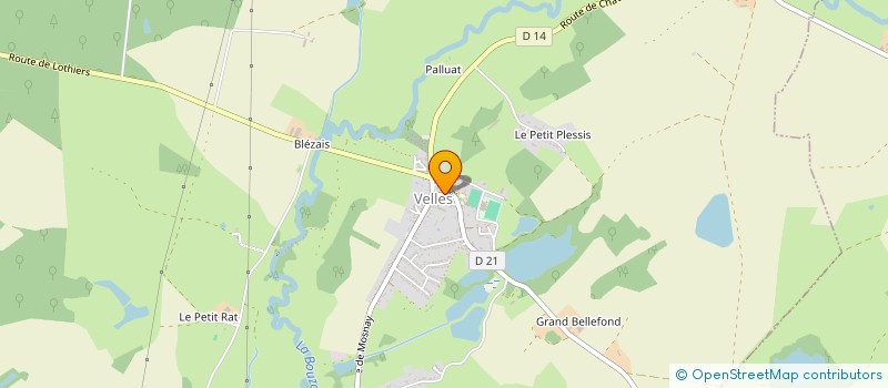 localisation de l'entreprise H&A à VELLES