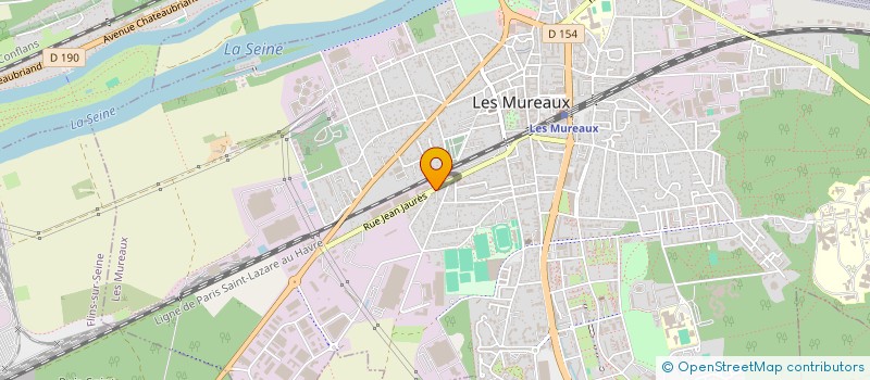 localisation de l'entreprise H.A AUTO à LES MUREAUX
