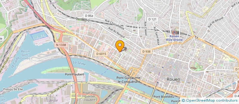 localisation de l'entreprise H.A.C.A à ROUEN