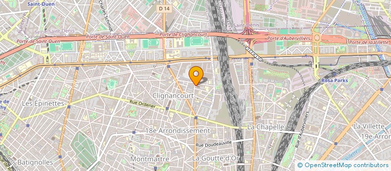 localisation de l'entreprise H A C TRANS  PARIS