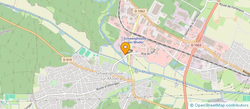 localisation de l'entreprise H-A ESPACE TEMPS  SCHWEIGHOUSE-SUR-MODER