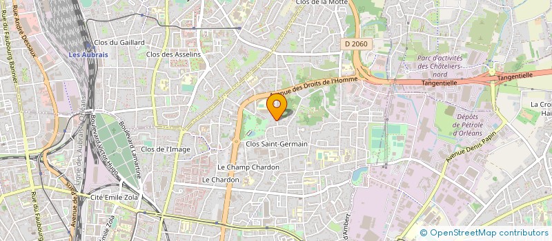 localisation de l'entreprise H.A EXPRESS à ORLEANS