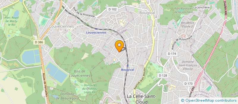 localisation de l'entreprise H.A.G.E. SARL  BOUGIVAL