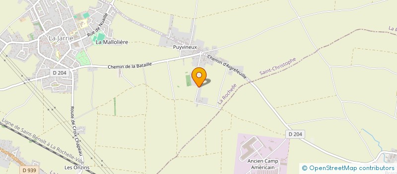 localisation de l'entreprise H.A.H HARGUINDEGUY ALEXANDRE HOLDING  LA JARRIE