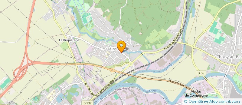 localisation de l'entreprise H.A. INVESTISSEMENTS  CLAIROIX