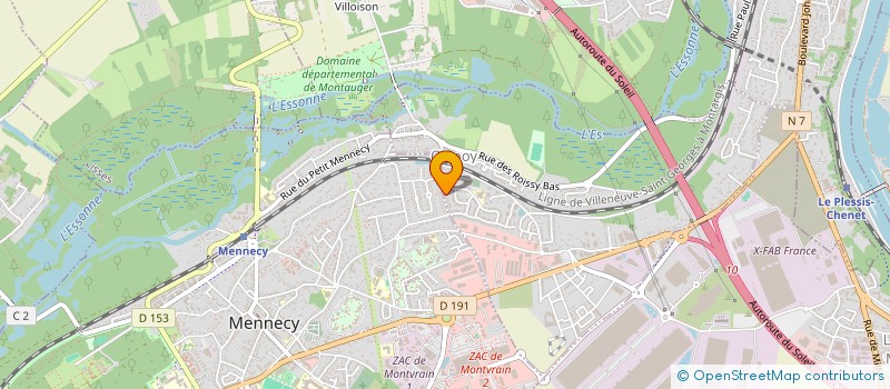 localisation de l'entreprise H.A.M GROUPE IMMOBILIER  ORMOY