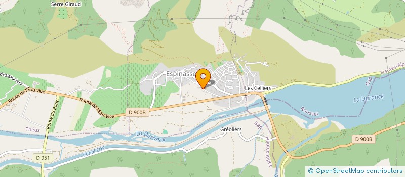 localisation de l'entreprise H&A M.V TAXI  ESPINASSES