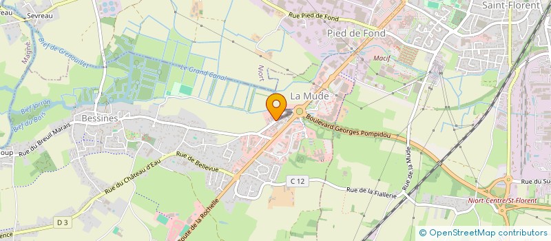 localisation de l'entreprise H.A.MALIN  BESSINES