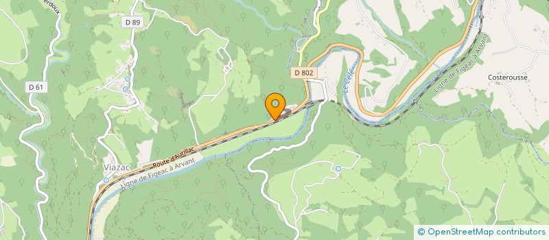 localisation de l'entreprise H.A.R.D.I ELEC  VIAZAC