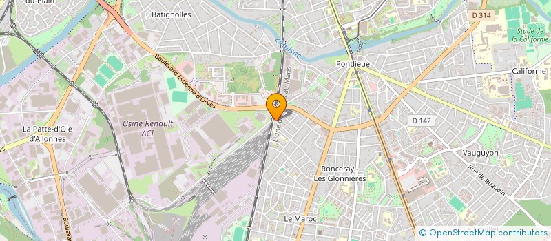 localisation de l'entreprise H.A.R.I  LE MANS