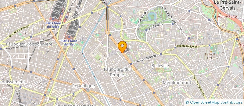 localisation de l'entreprise H A S à PARIS