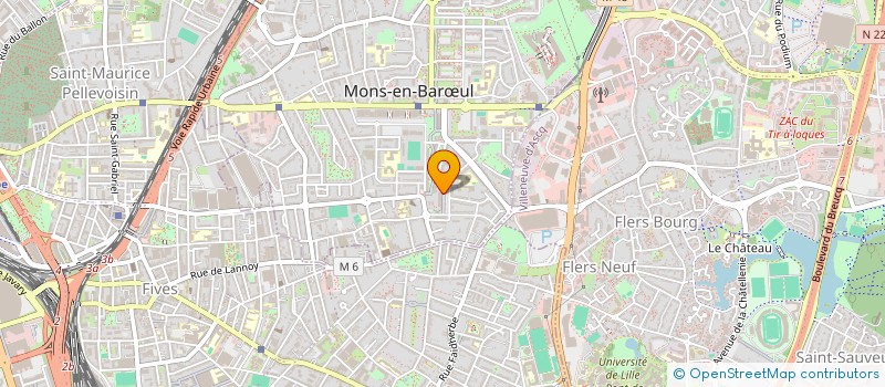 localisation de l'entreprise H-A-S-H  MONS-EN-BARUL