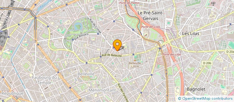 localisation de l'entreprise H.A.S. STAR  PARIS