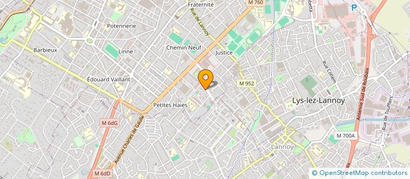 localisation de l'entreprise H-A TRANSPORT  ROUBAIX