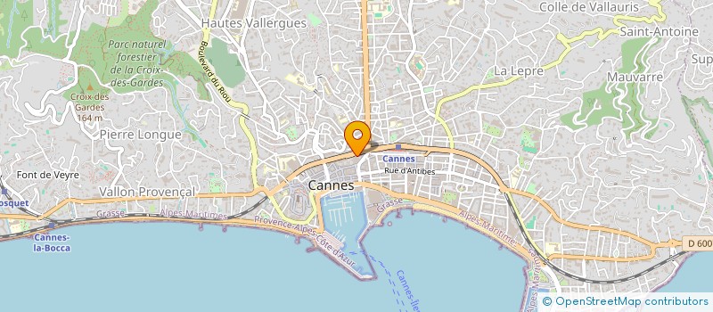 localisation de l'entreprise H.A.Z. HABITAT  CANNES