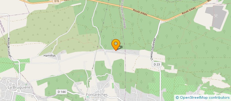 localisation de l'entreprise H' ALLEY 30  FONTARECHES