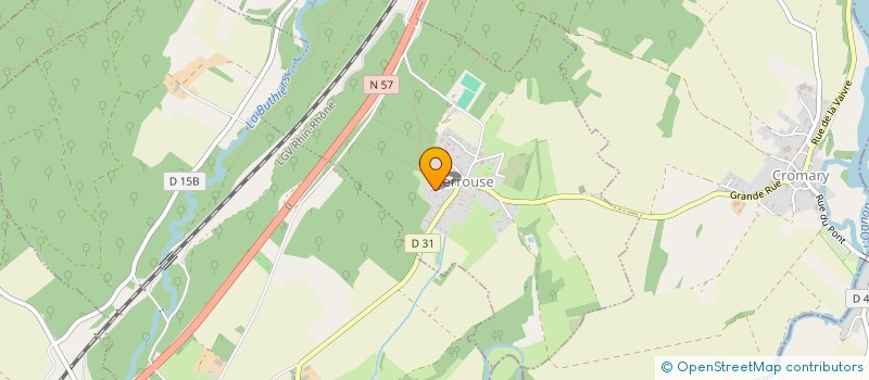 localisation de l'entreprise H-ALPHA SCI  PERROUSE