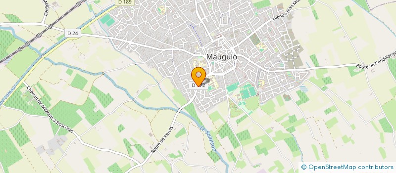 localisation de l'entreprise H. ALPHONSE  MAUGUIO