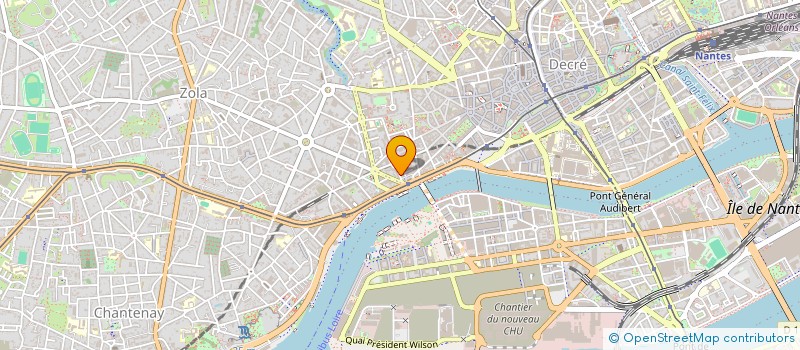 localisation de l'entreprise H-AMECO à NANTES