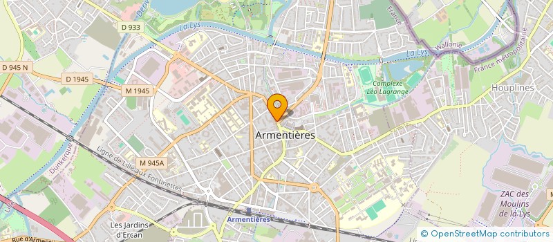 localisation de l'entreprise H AND K CHIC à ARMENTIERES