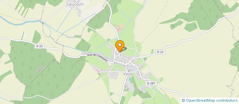 localisation de l'entreprise H.ANDRE  VALAY