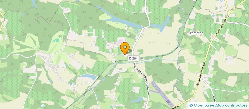 localisation de l'entreprise H.ARTAUD  EAUZE