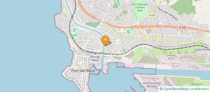 localisation de l'entreprise H'ARTMONIE  PORT-DE-BOUC