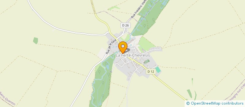 localisation de l'entreprise H.B. AGRI SERVICES à LA FERTE-CHEVRESIS