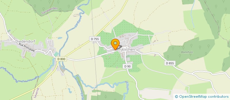 localisation de l'entreprise H.B. BATIMENTS  WOLFSKIRCHEN