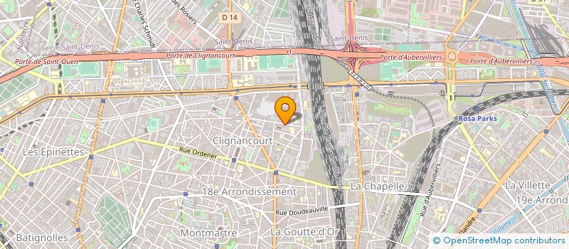 localisation de l'entreprise H B C à PARIS