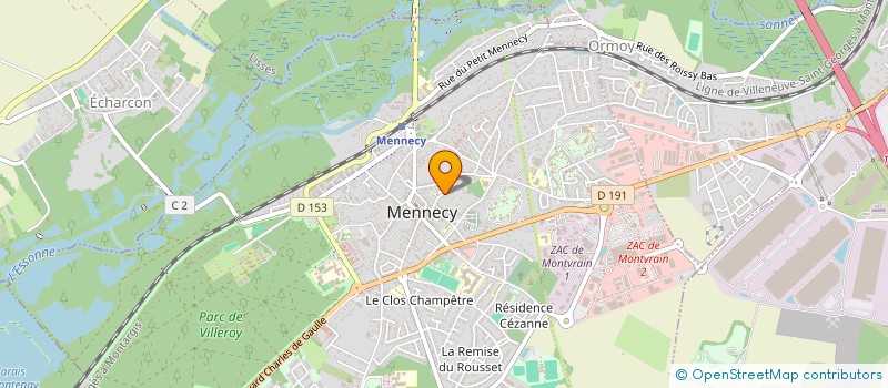localisation de l'entreprise H.B.C CONCEPT à FONTENAY-LE-VICOMTE