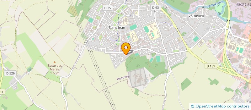 localisation de l'entreprise H&B CLEAN  BEAUVAIS