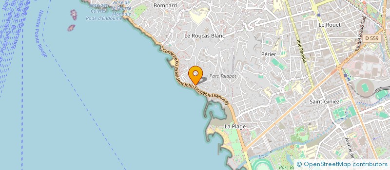 localisation de l'entreprise H.B. CONSULT à MARSEILLE