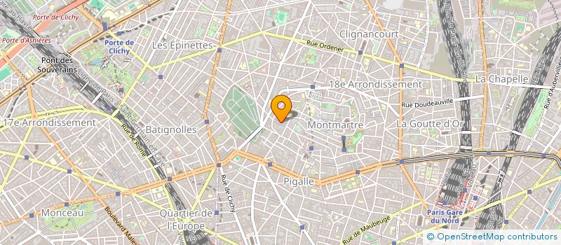 localisation de l'entreprise H.B. DECOR  PARIS