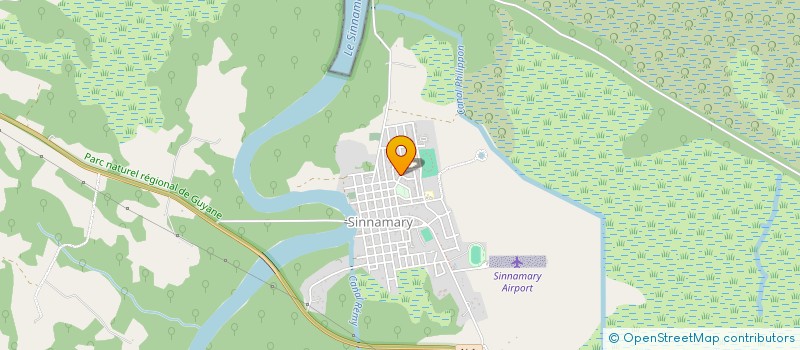 localisation de l'entreprise H&B GROUP  SINNAMARY