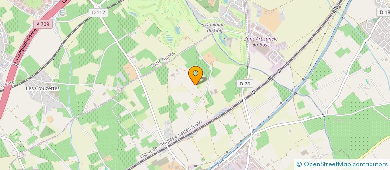 localisation de l'entreprise H.B.L.G.  MAUGUIO