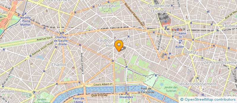 localisation de l'entreprise H.B. LEISURE FRANCE  PARIS