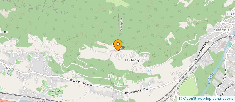 localisation de l'entreprise H.B.N  MARIGNIER