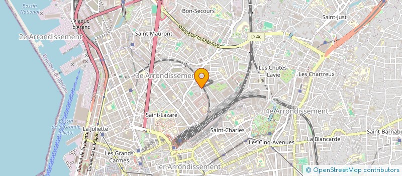 localisation de l'entreprise H B RENOVATION à MARSEILLE