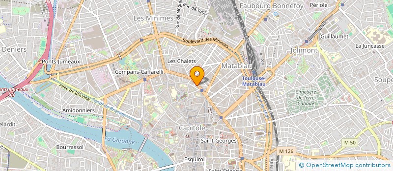localisation de l'entreprise H BARBER CUT  TOULOUSE