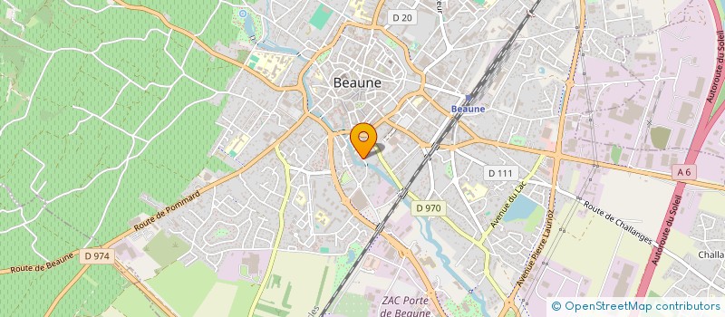 localisation de l'entreprise H'BEAUTY à BEAUNE