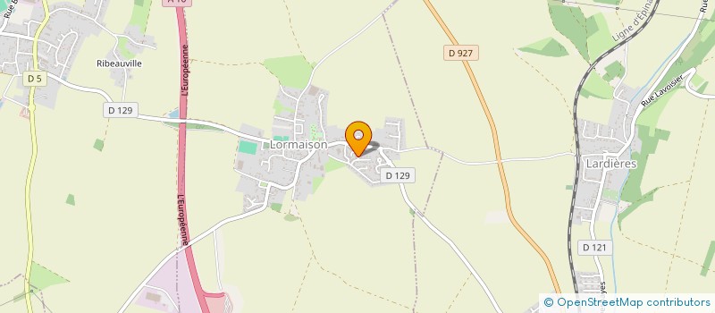 localisation de l'entreprise H.C.  LORMAISON