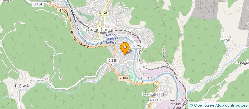 localisation de l'entreprise H.C.  BRANOUX-LES-TAILLADES