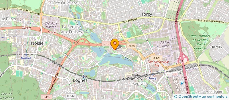 localisation de l'entreprise H&C  TORCY