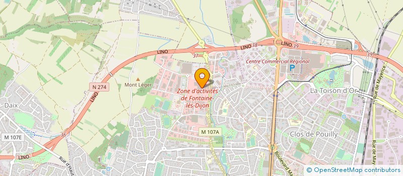 localisation de l'entreprise H.C.A RESTAURATION  AHUY